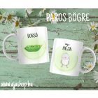 Borsó meg a héja - páros bögre