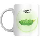 Borsó meg a héja - páros bögre