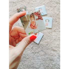 Egyedi fényképes mágnes (6 db)